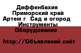 Диффенбахия - Приморский край, Артем г. Сад и огород » Инструменты. Оборудование   